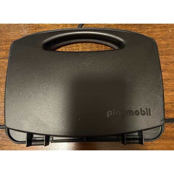Empty Black Playmobil Carrying case 8"X10"X2" - Picture 1 of 3